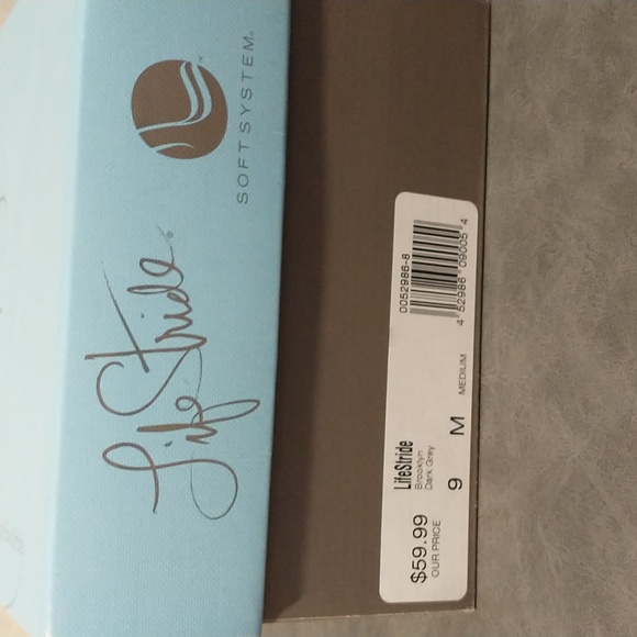 Life Stride Gray Women's Shoes with Buckle Detail - Picture 7 of 7